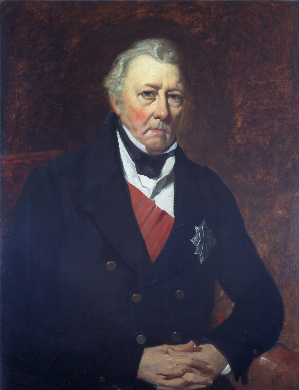 Generálporučík Sir Thomas Dallas GCB (1758-1839) kolem roku 1835 od English School