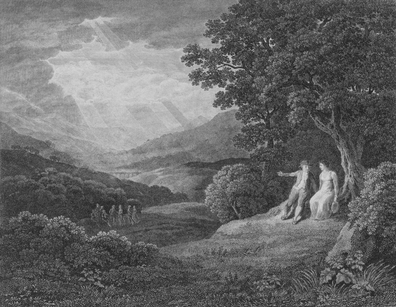 Údolí Llangollen od English School