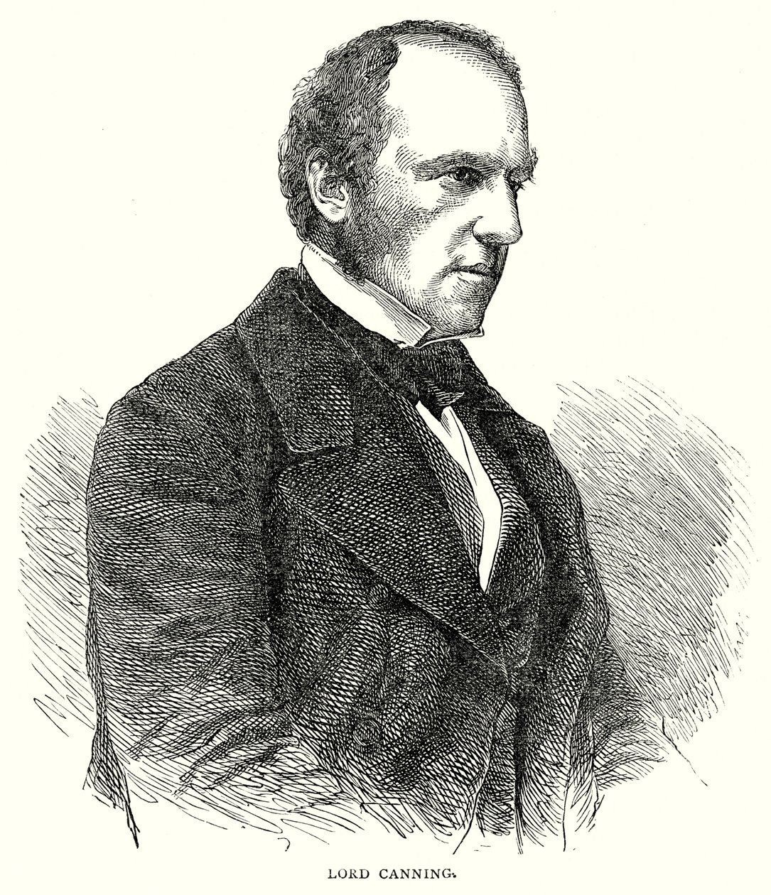Lord Canning (rytina) od English School