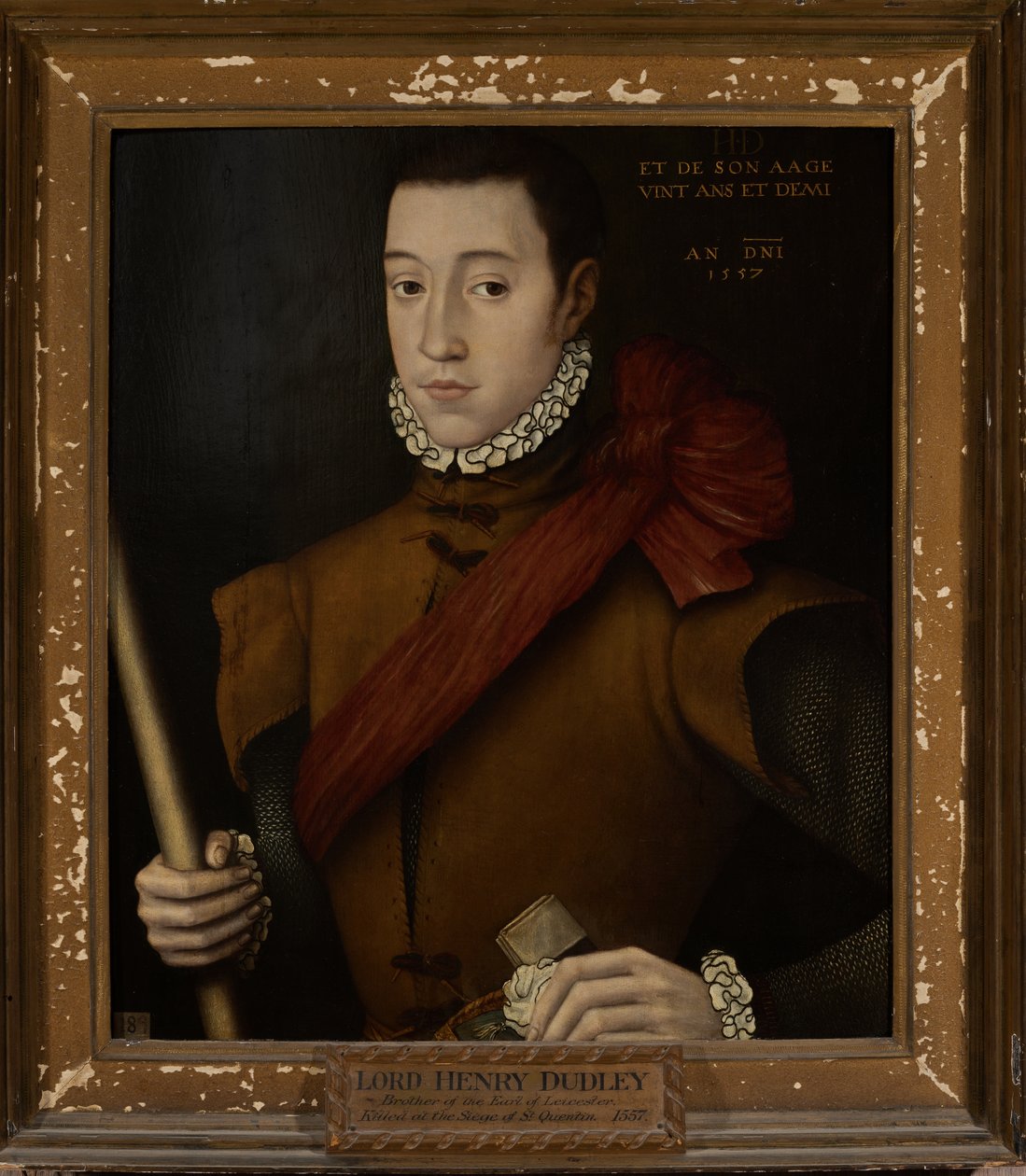 Lord Henry Dudley (1531-1557) od English School
