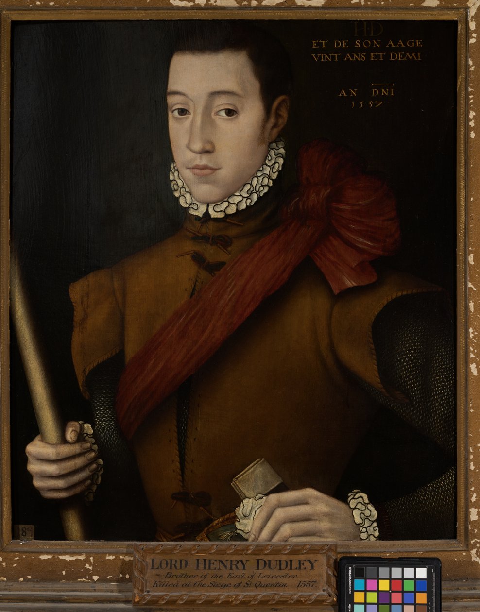 Lord Henry Dudley (1531-1557) od English School