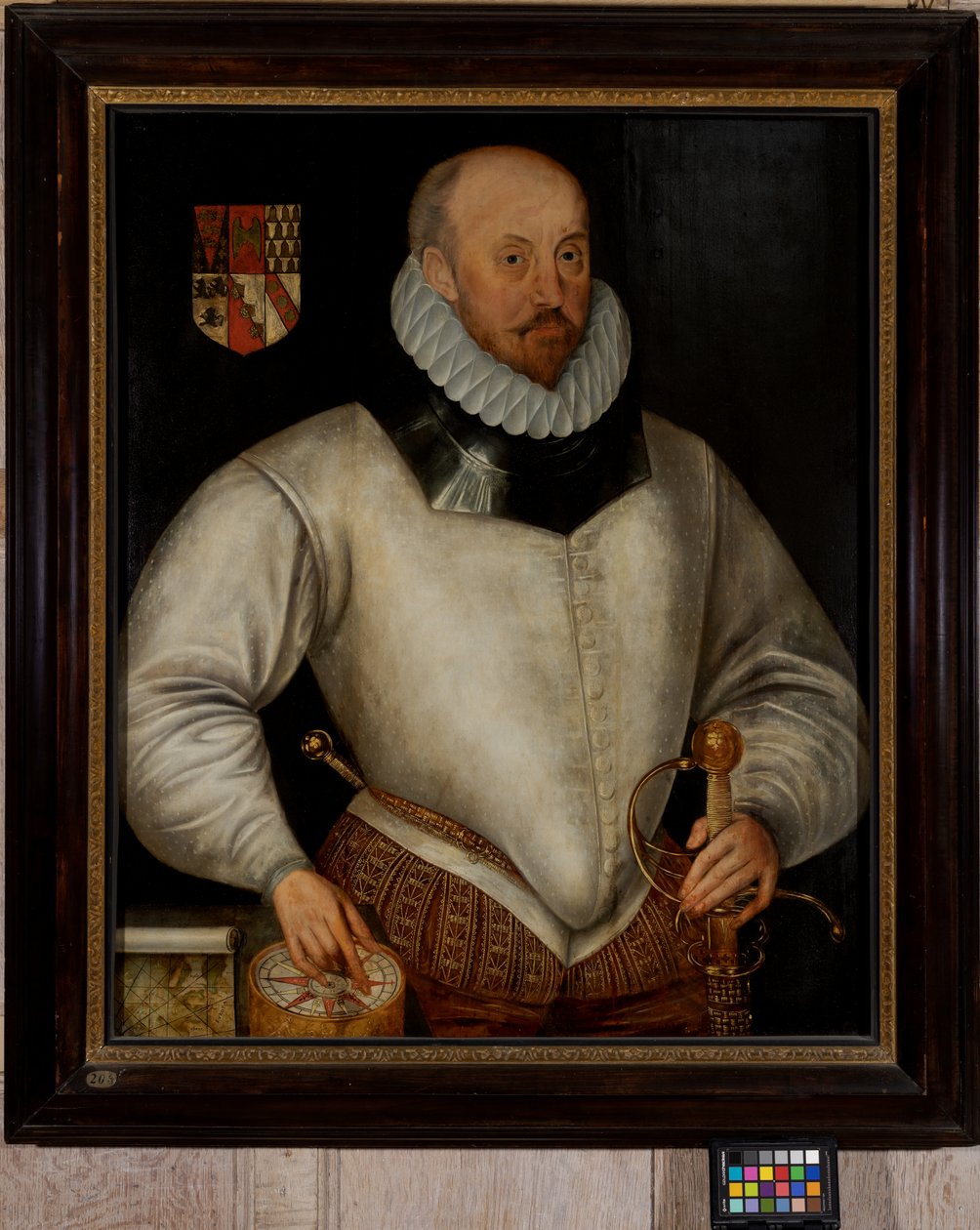 Lord Henry Seymour, c.1590 (olej na panelu) od English School