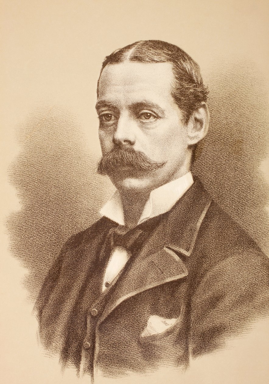 Lord Randolph Henry Spencer Churchill, kolem roku 1890 od English School
