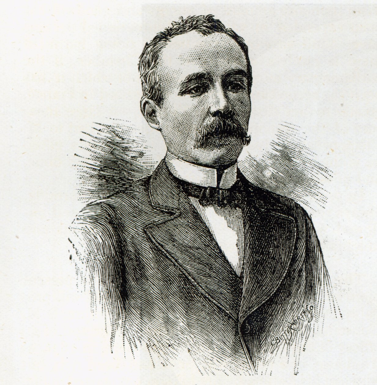 M. Clemenceau, z „Hodiny volného času“, 1891 od English School