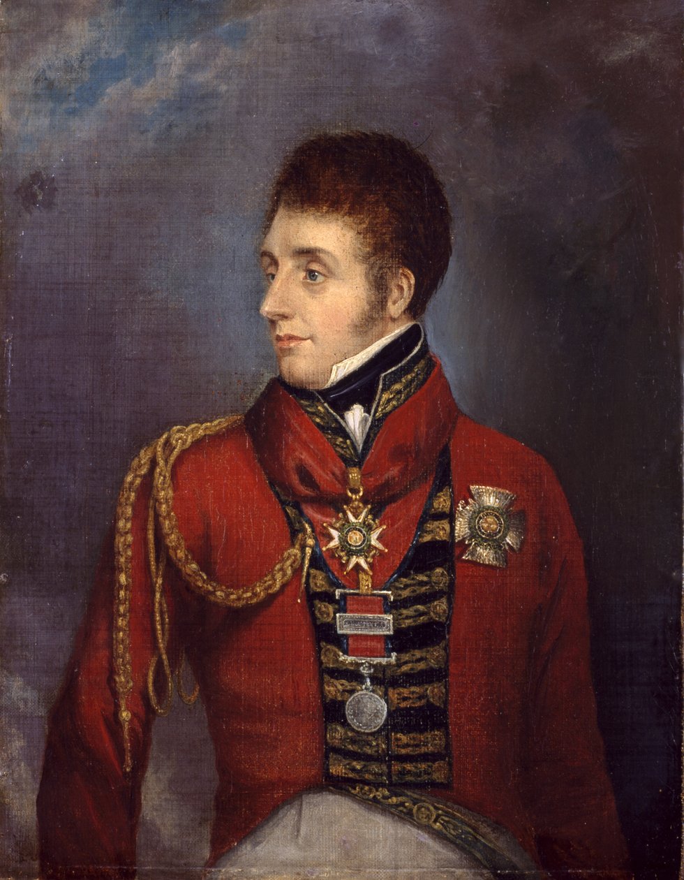 Generálmajor Ctihodný sir William Ponsonby, kolem roku 1815 od English School