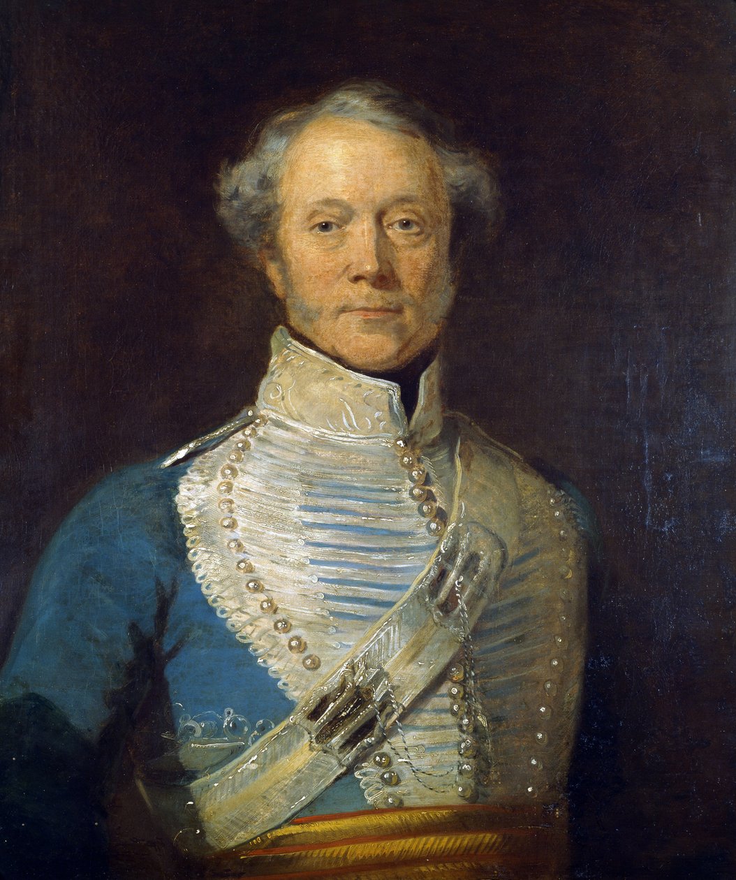 Major Duncan Montgomerie (1789-1878) kolem roku 1840 od English School