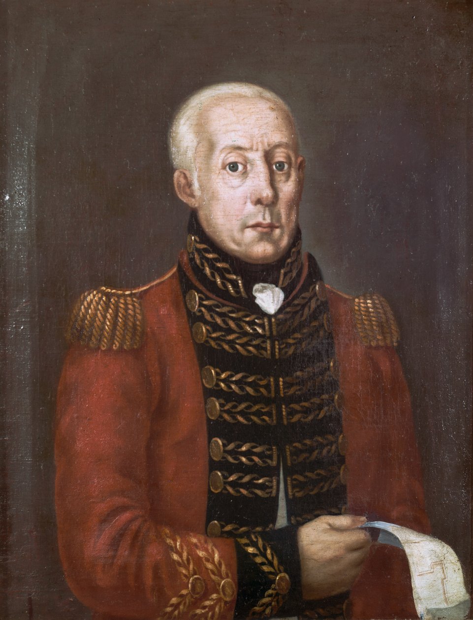 Generálmajor Hugh Lyle Carmichael, 2. západoindický pěší pluk, kolem roku 1809 od English School