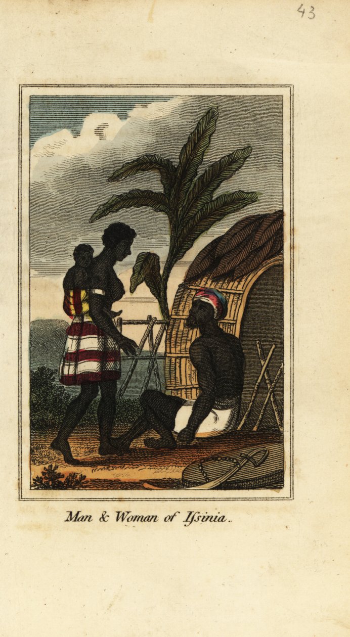 Issinia, Guinea, západní Afrika od English School