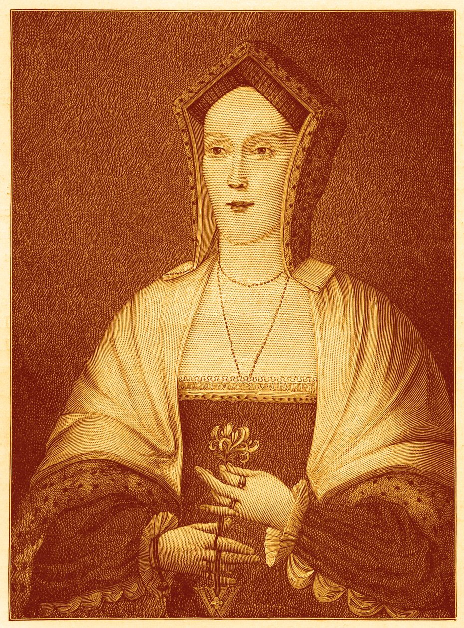 Margaret Pole, hraběnka ze Salisbury, ilustrace pro „Krátkou historii anglického lidu (Vol II)“ od Johna Richarda Greena od English School