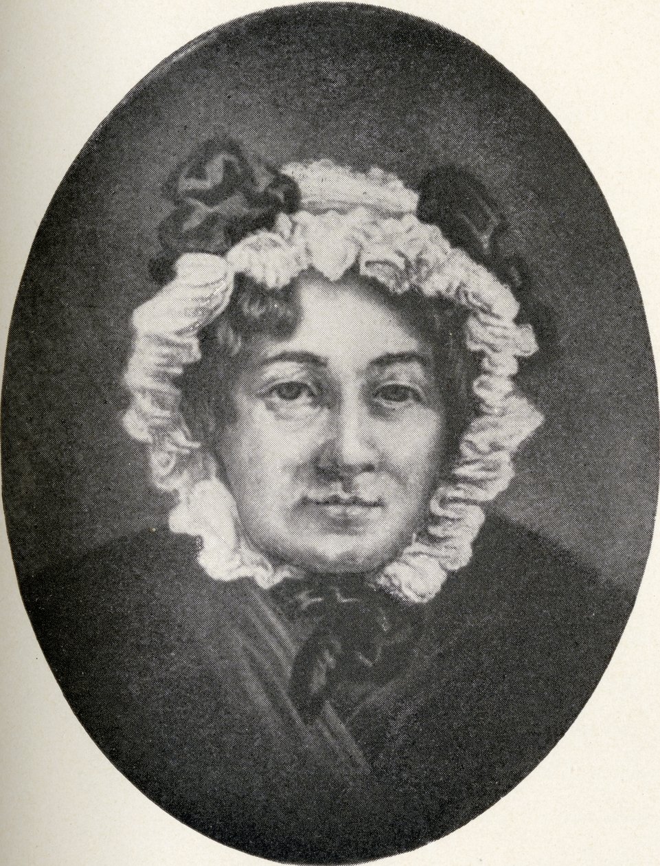 Mary Ann Lamb (1764-1867) ilustrace z „Malé cesty do domovů slavných žen“, vydané 1897 (litho) od English School