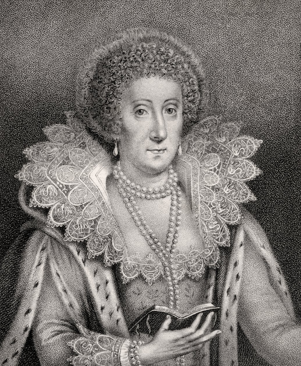 Mary Herbert, ilustrace z „Katalogu královských a vznešených autorů, svazek II“, vydaného v roce 1806 od English School