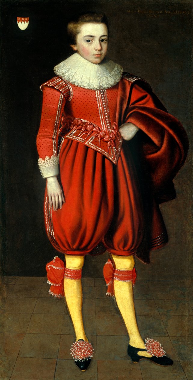 Mistr Philip Perceval (nar. 1599) kolem roku 1620 od English School
