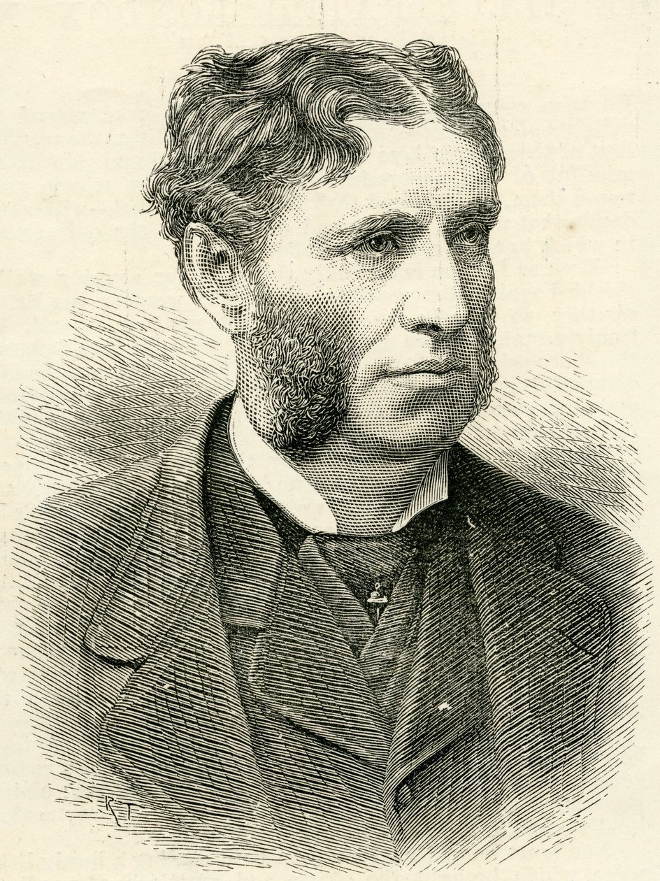 Matthew Arnold (1822-88) z The Illustrated London News 21. dubna 1888 od English School