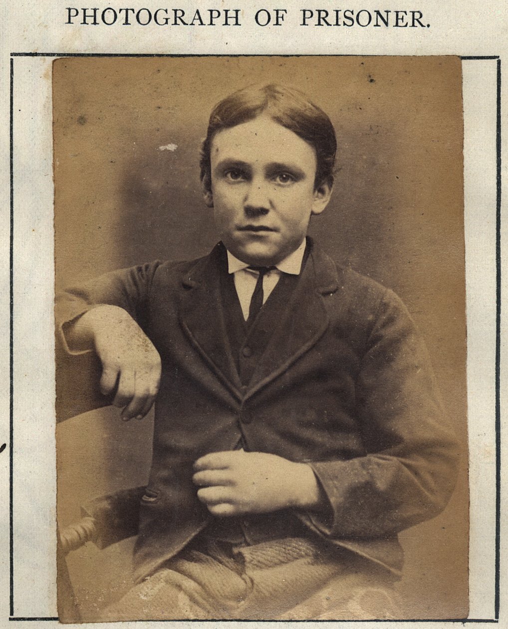 Michael Clement Fisher, kolem roku 1870 (sépiová fotografie) od English School