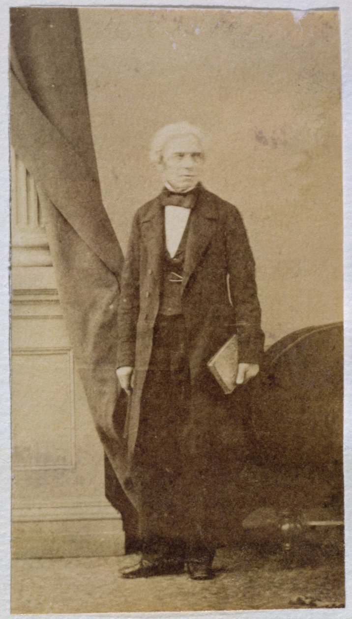 Michael Faraday (1791-1867) (tisk alba) od English School