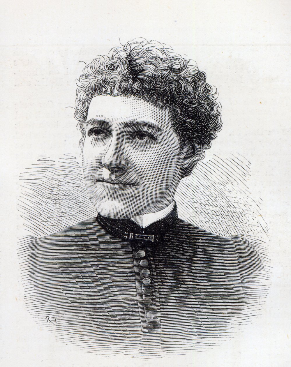 Slečna Charlotte Robinson, domácí umělecká dekoratérka Jejího Veličenstva, 1887 od English School