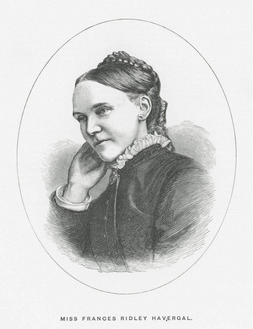 Slečna Frances Ridley Havergal (litografie) od English School