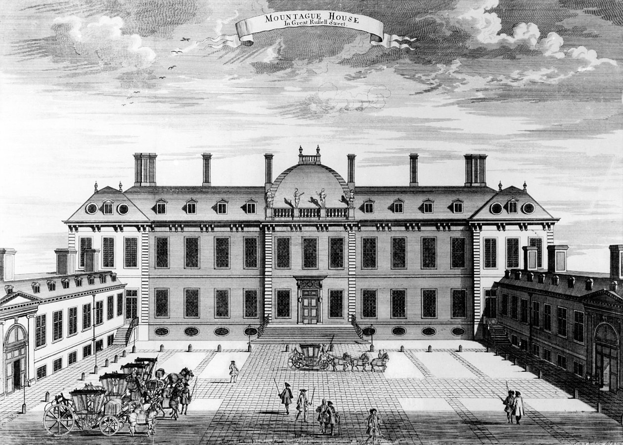 Montague House, Great Russell Street od English School