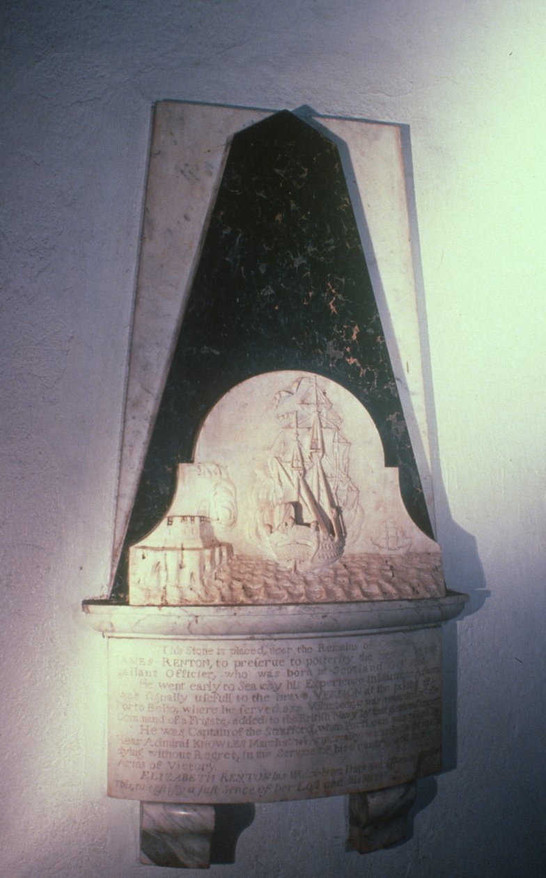 Pomník Jamese Rentona od English School