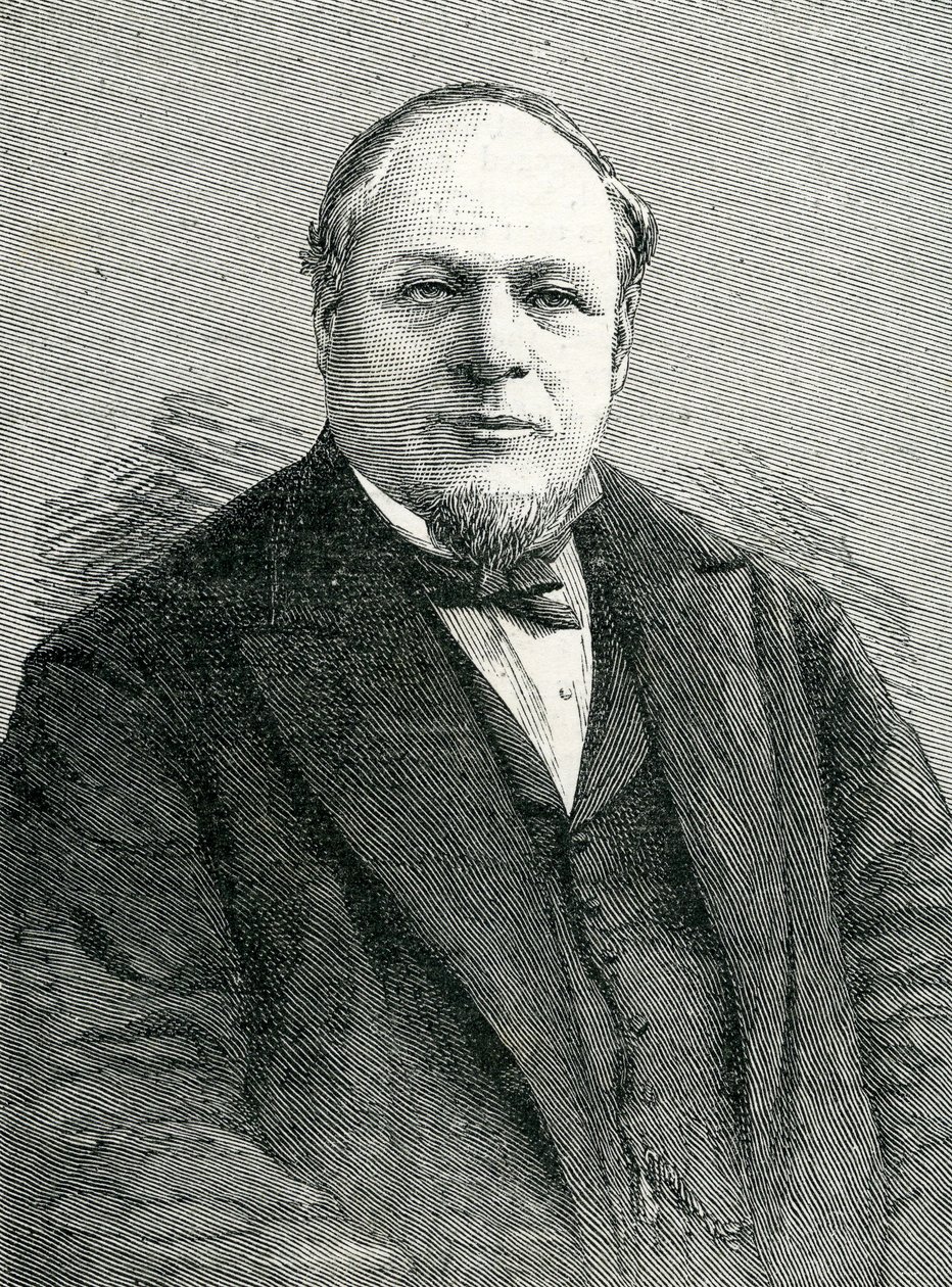 Pan John Young, starosta Sydney, ilustrace z The Graphic 8th May, 1886 od English School