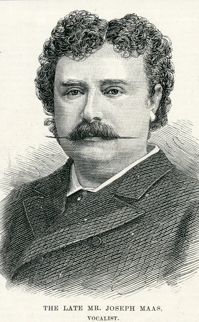 Pan Joseph Maas (1847-1886), ilustrace pro grafiku od English School