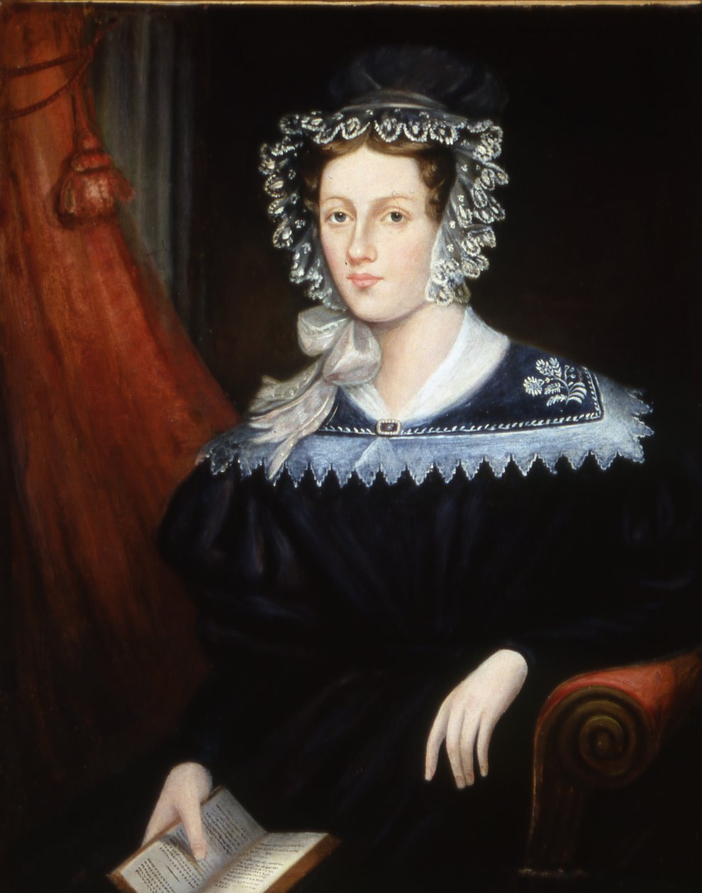Paní Ann Jane Carlisle, kolem 1828-32 (olej na plátně) od English School