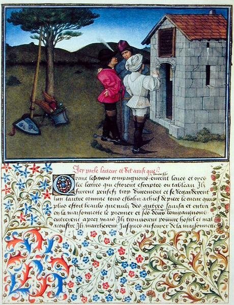 Ms. 2597 Srdce, touha a štědrost před chaloupkou vzdychajícího žalu, faksimile vydání "Livre du Coeur d