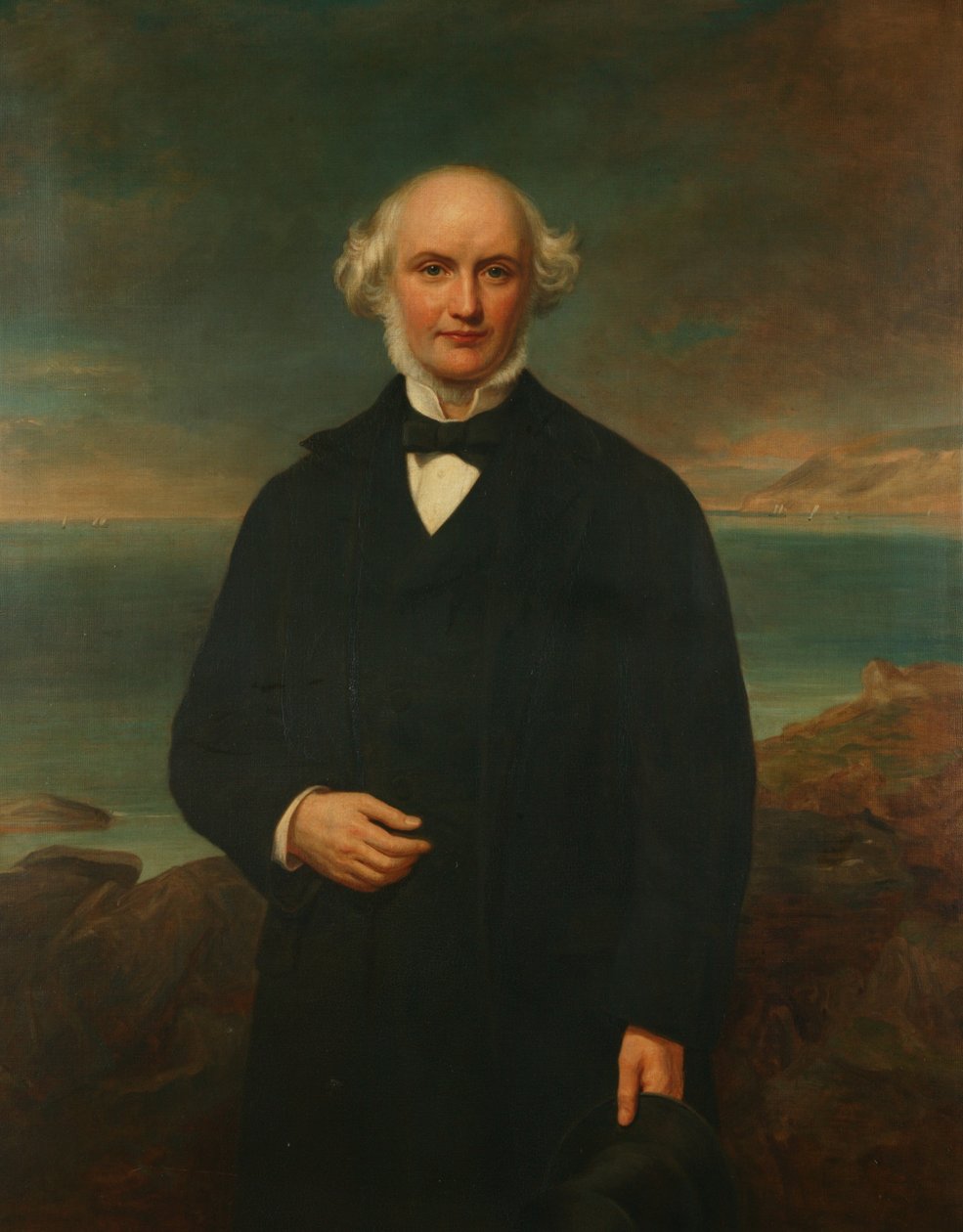 Murray Gladstone (olej na plátně) od English School