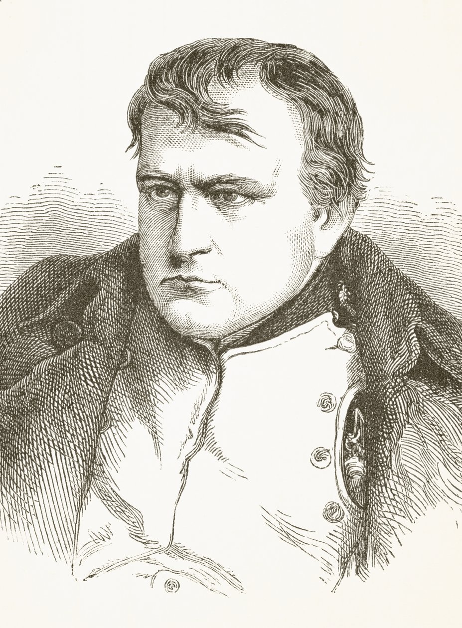 Napoleon I., císař francouzský, z knihy "The National and Domestic History of England" od Williama Hickmana Smithe Aubreyho (1858-1916) vydané v Londýně kolem roku 1890. od English School