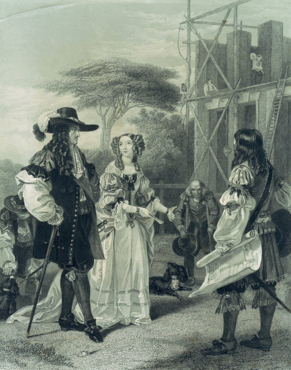 Nell Gwynn přesvědčila Karla II., aby postavil nemocnici, od English School