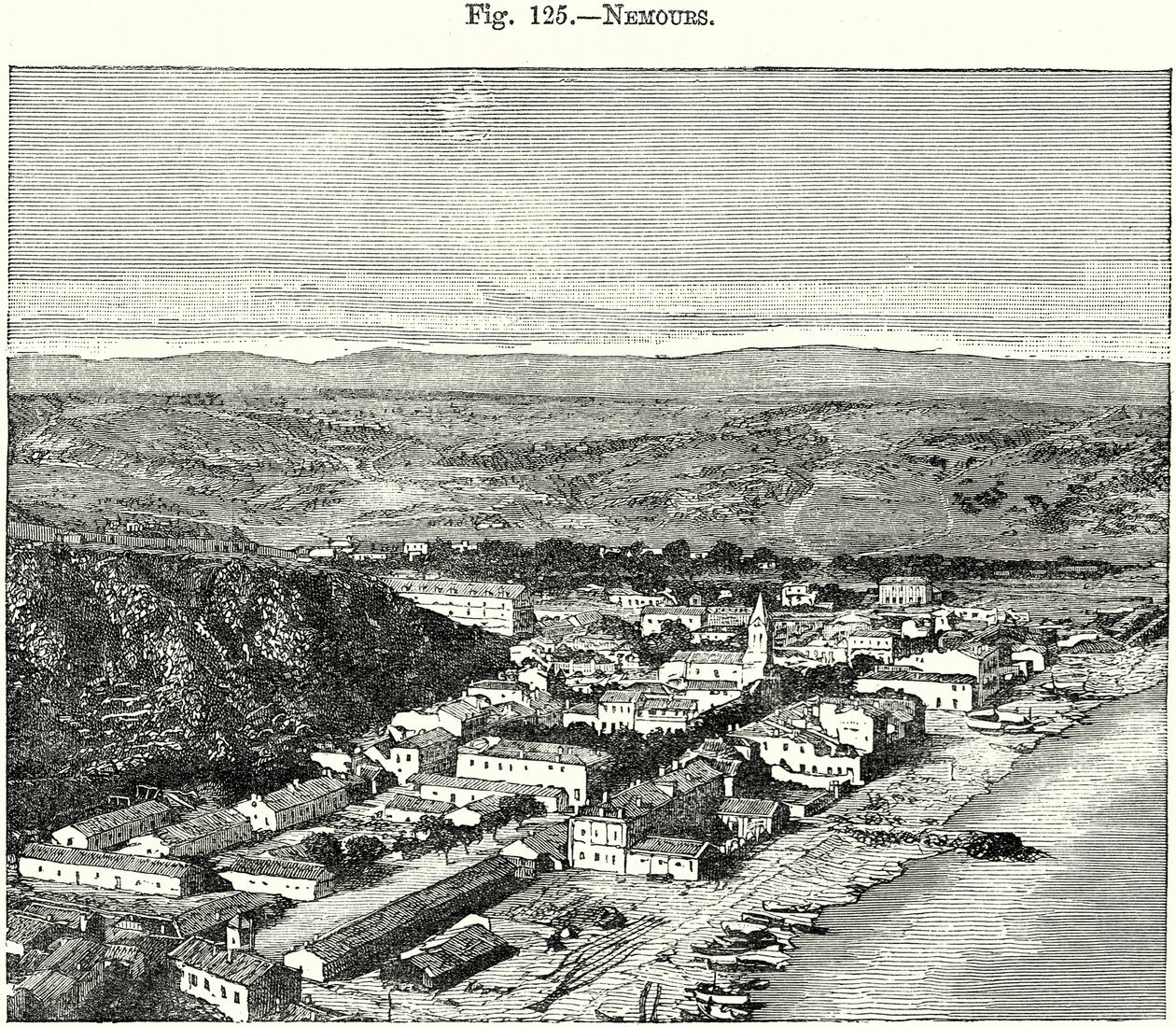Nemours (rytina) od English School