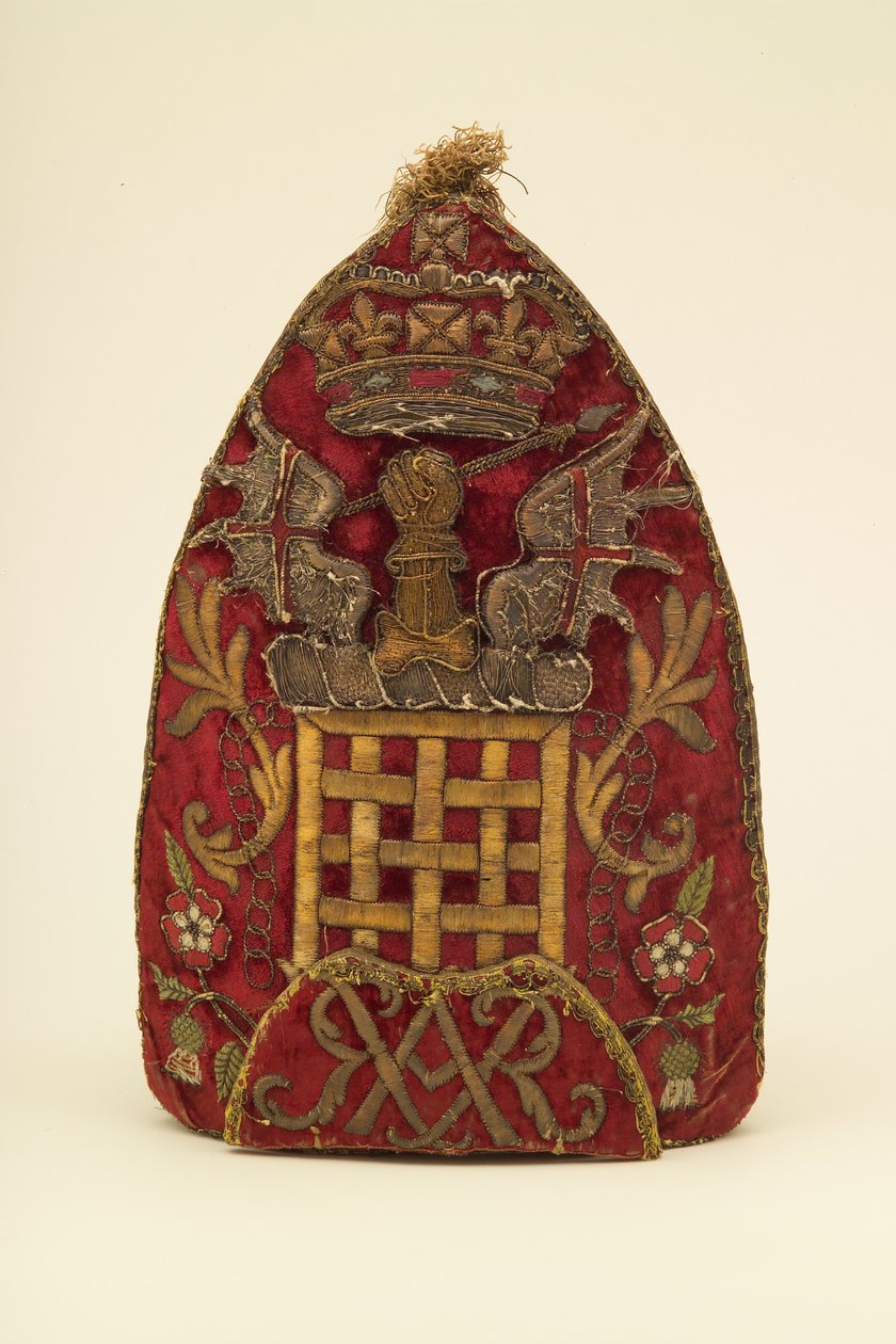Důstojnická granátnická čepice, kolem roku 1708 od English School