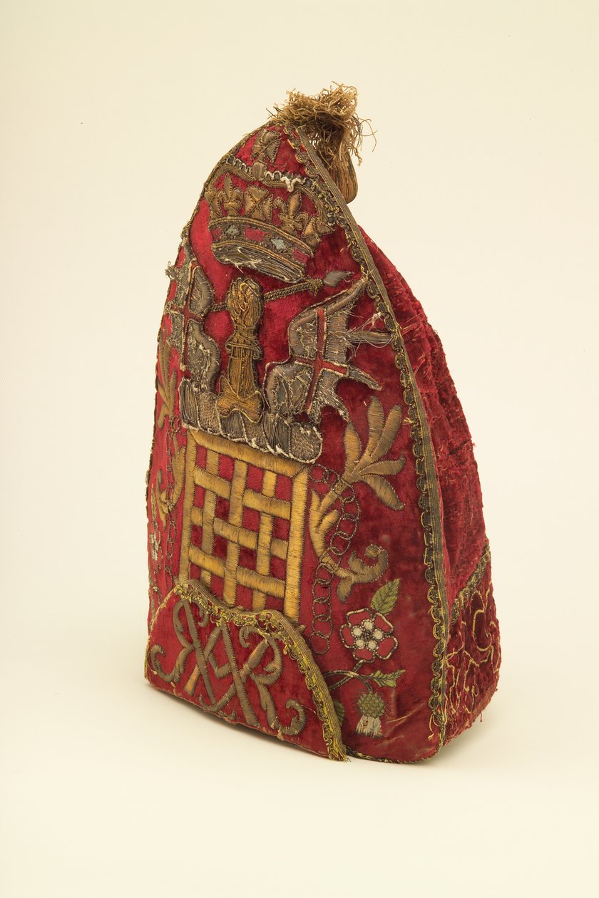 Důstojnická granátnická čepice, kolem roku 1708 od English School