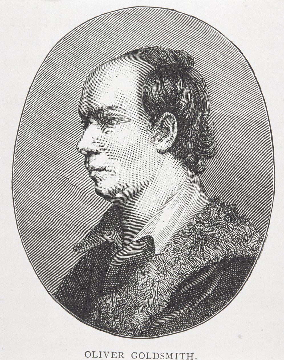 Oliver Goldsmith (1730-74) (rytina) (viz také 105778) od English School