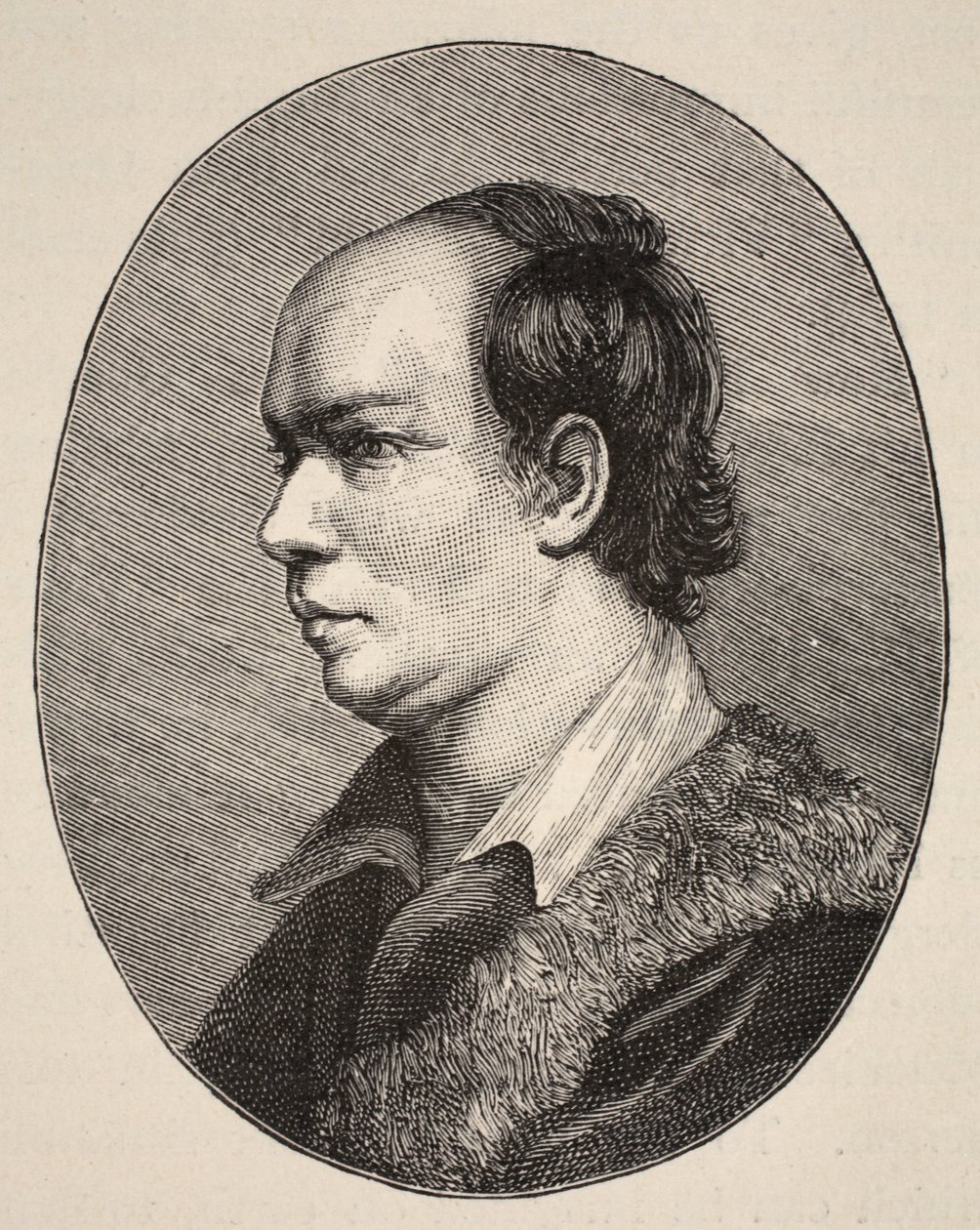 Oliver Goldsmith, ilustrace z knihy The Church of England: Spence-Jones, vyd. cca 1910 (sépiová fotografie). od English School