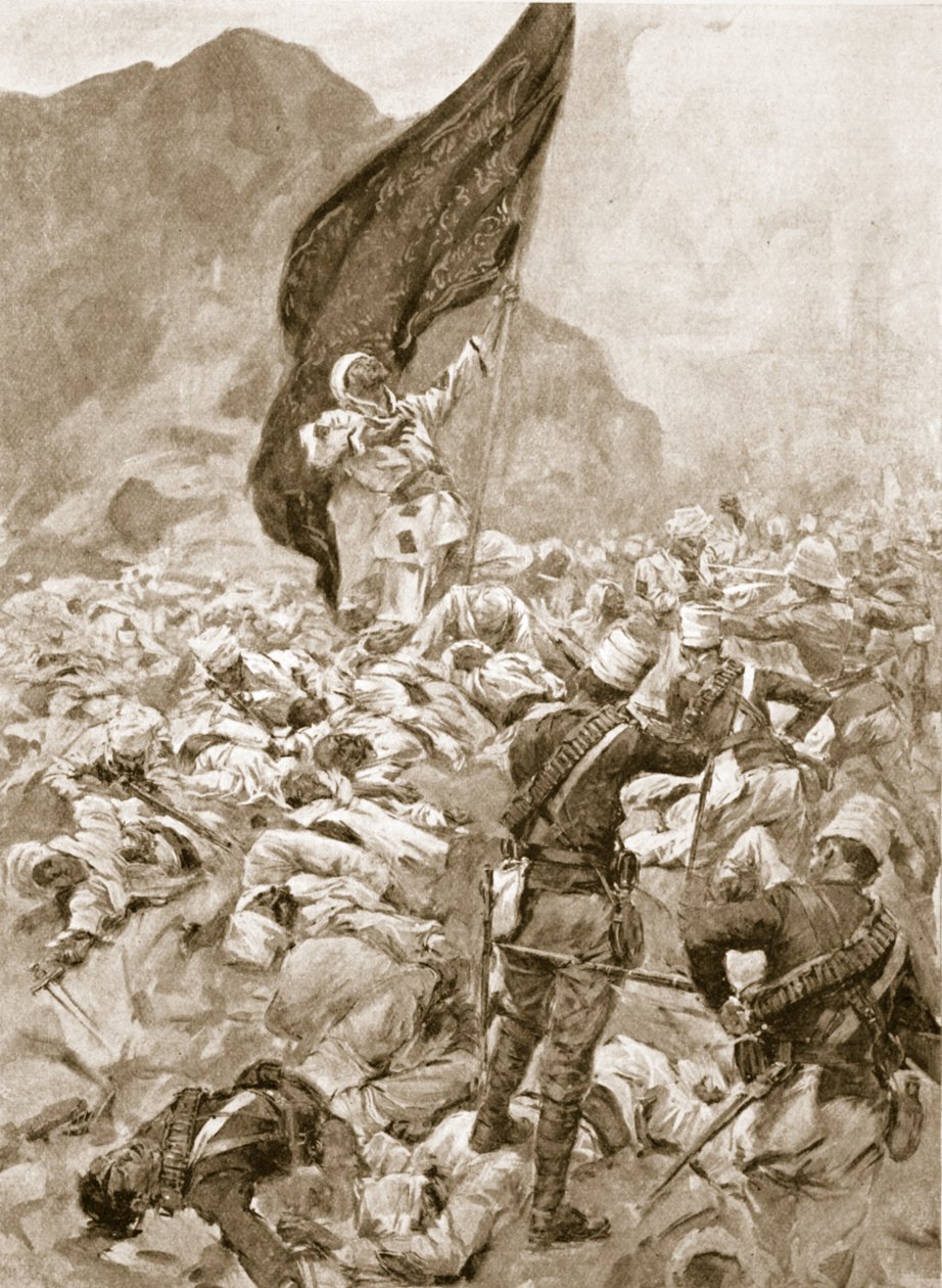 Omdurman: Poslední nositel černé vlajky, 2. září 1898 od English School