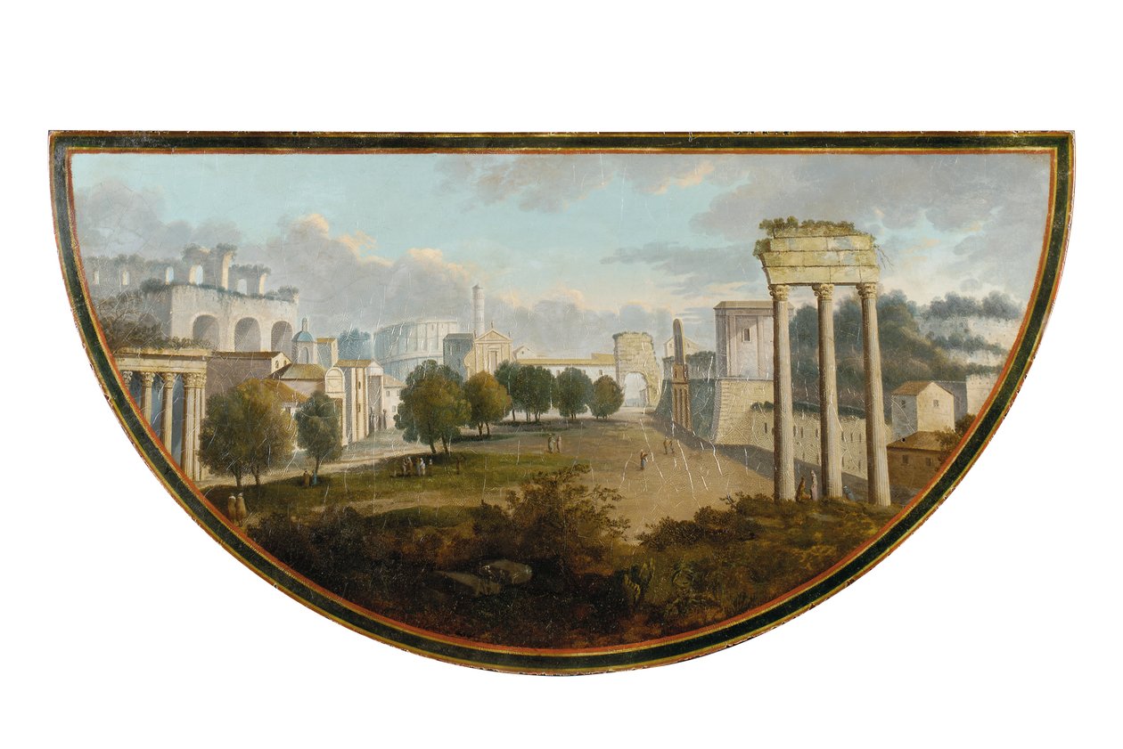 Jeden z páru čajových stolků George III, možná irských, kolem roku 1780 od English School