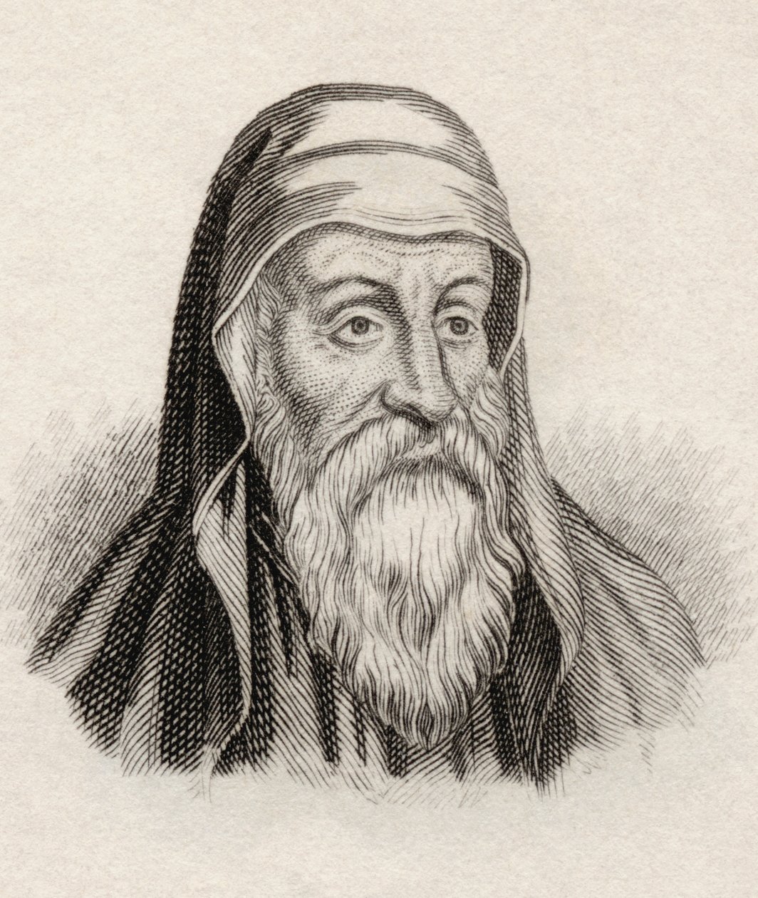 Origen, nebo Origen Adamantius, z „Crabbes Historical Dictionary“, vydaného v roce 1825 od English School