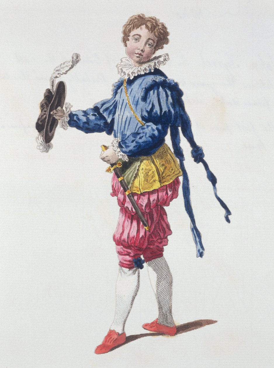 Pageboy u dvora za vlády Edwarda VI od English School