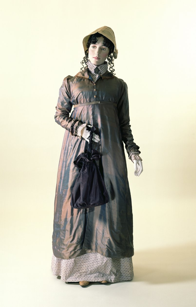 Pelisse, 1815 (měkké keprové hedvábí) od English School