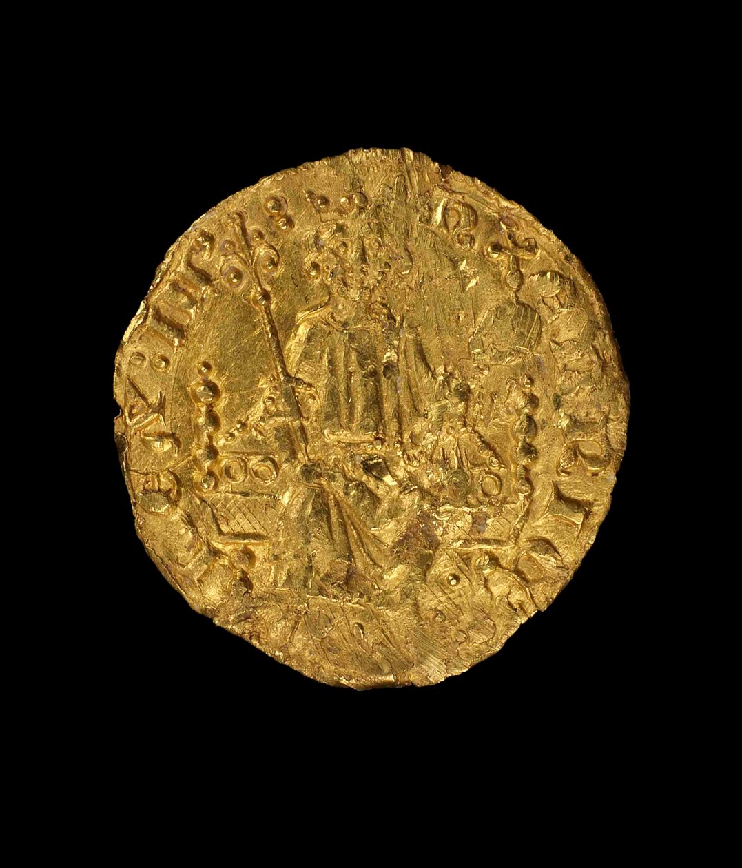 Penny krále Jindřicha III., 1257-58 (zlato) (viz také 429894) od English School