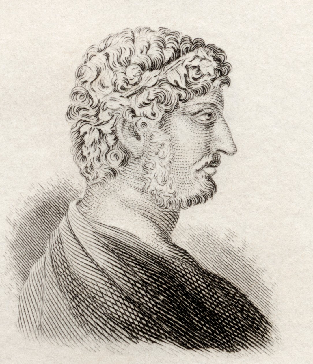 Persius, z "Crabbova historického slovníku", vydaného v roce 1825. od English School