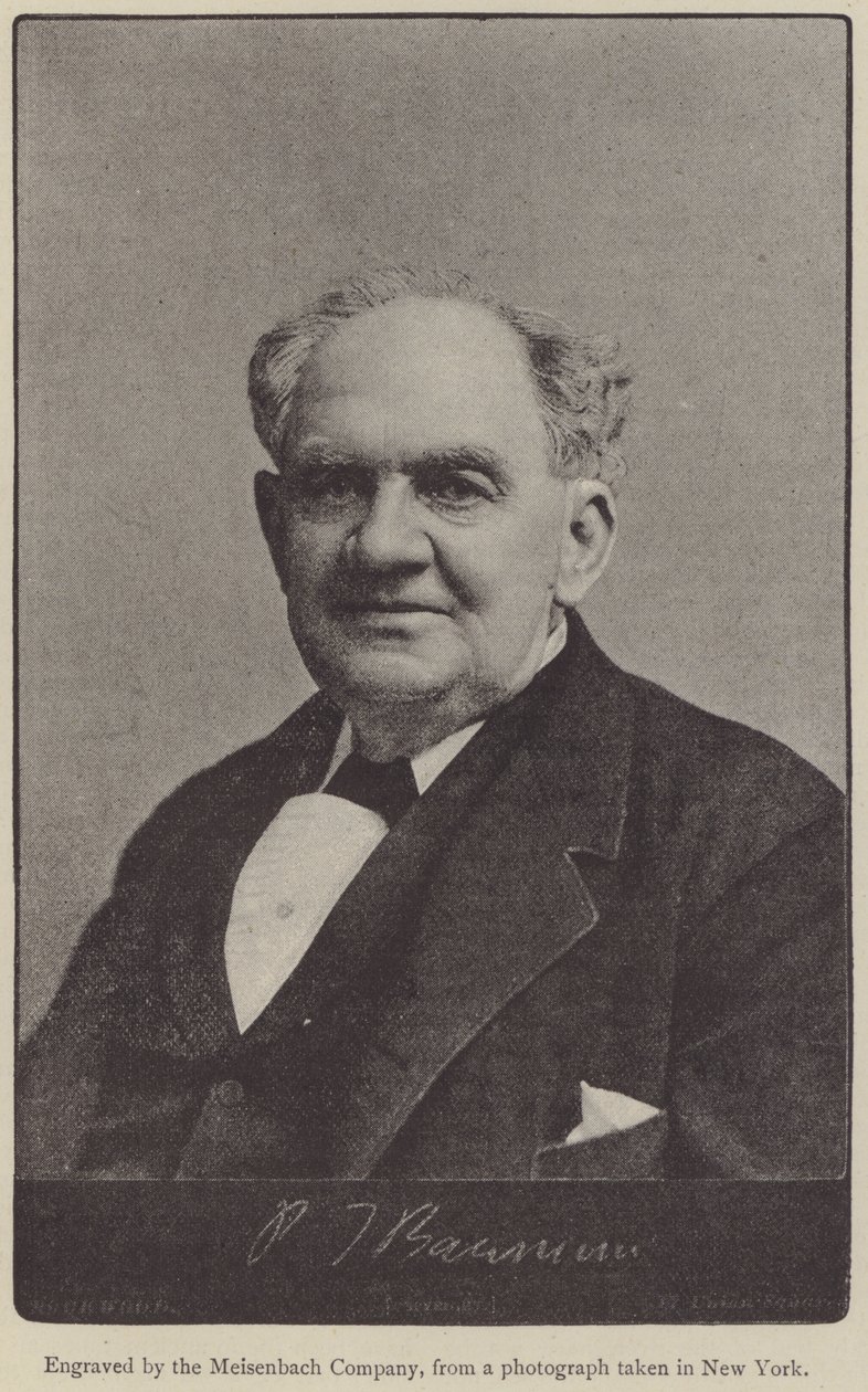 Phineas Taylor Barnum (rytina) od English School