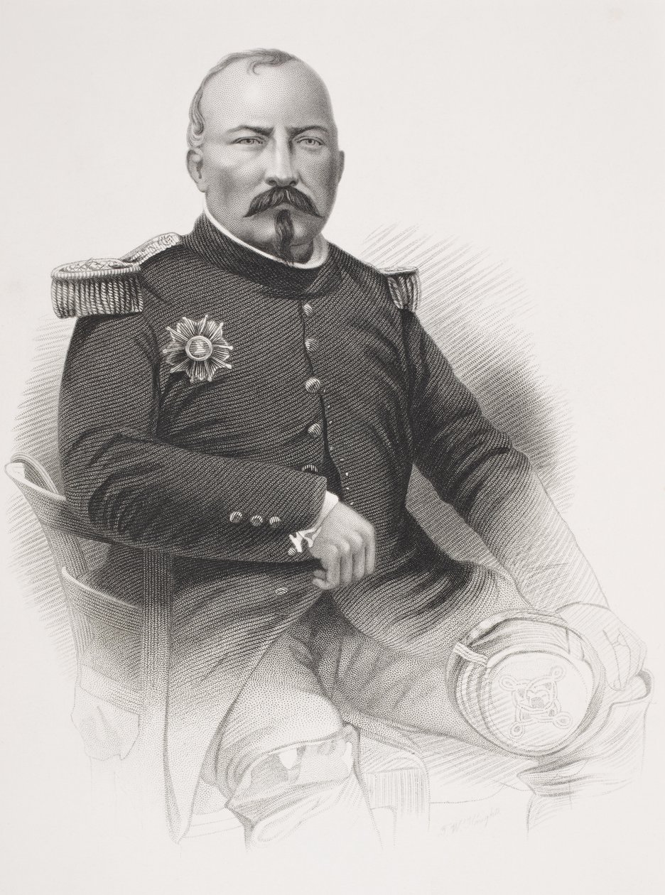 Pierre Francois Joseph Bosquet, z „Galerie historických portrétů“, vydané kolem roku 1880 od English School