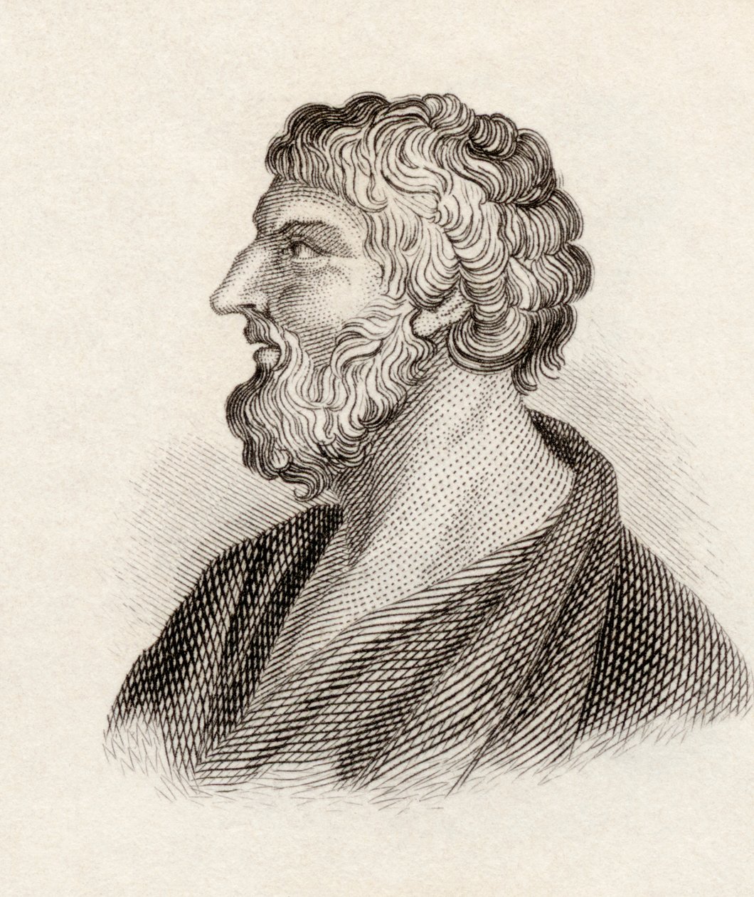 Pittacus of Mytilene, z „Crabbes Historical Dictionary“, vydaného v roce 1825 od English School