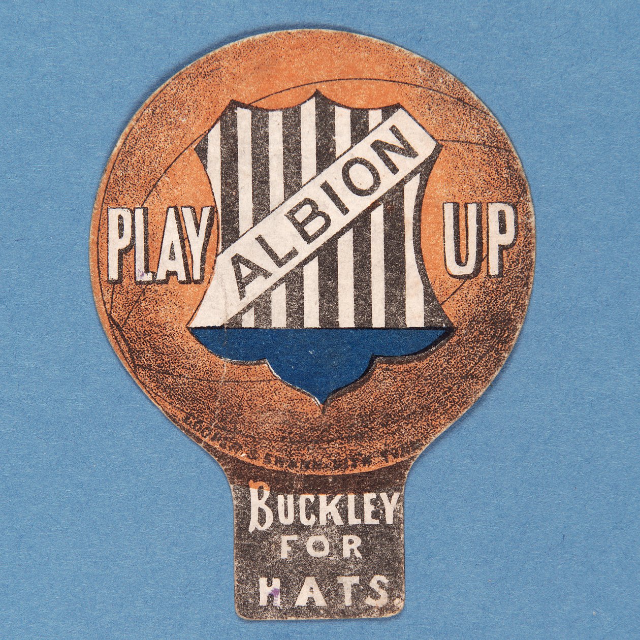 Karta Play Up Albion, Baines ve tvaru fotbalu, 1888-89 od English School