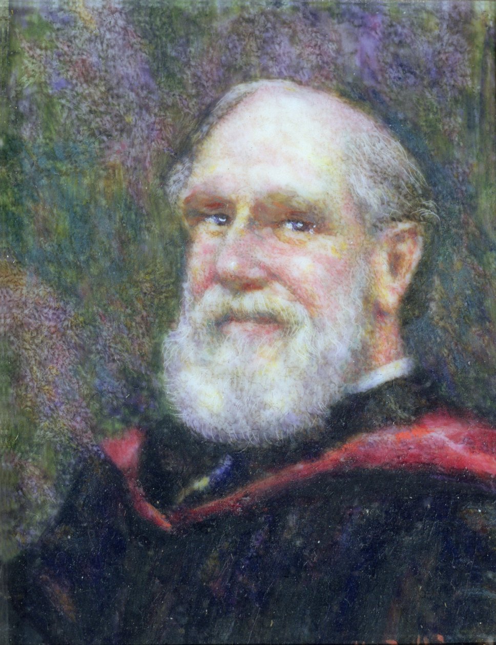 Miniaturní portrét Williama Odlinga (1829-1921) od English School