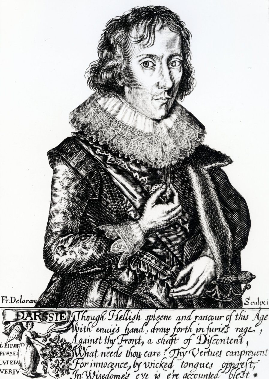 Portrét Abrahama Darssie od English School