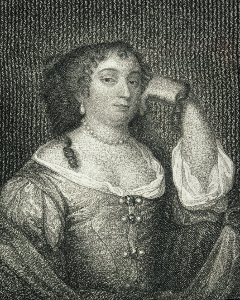 Portrét Anne Hydeové, vévodkyně z Yorku (1637-71), z 
