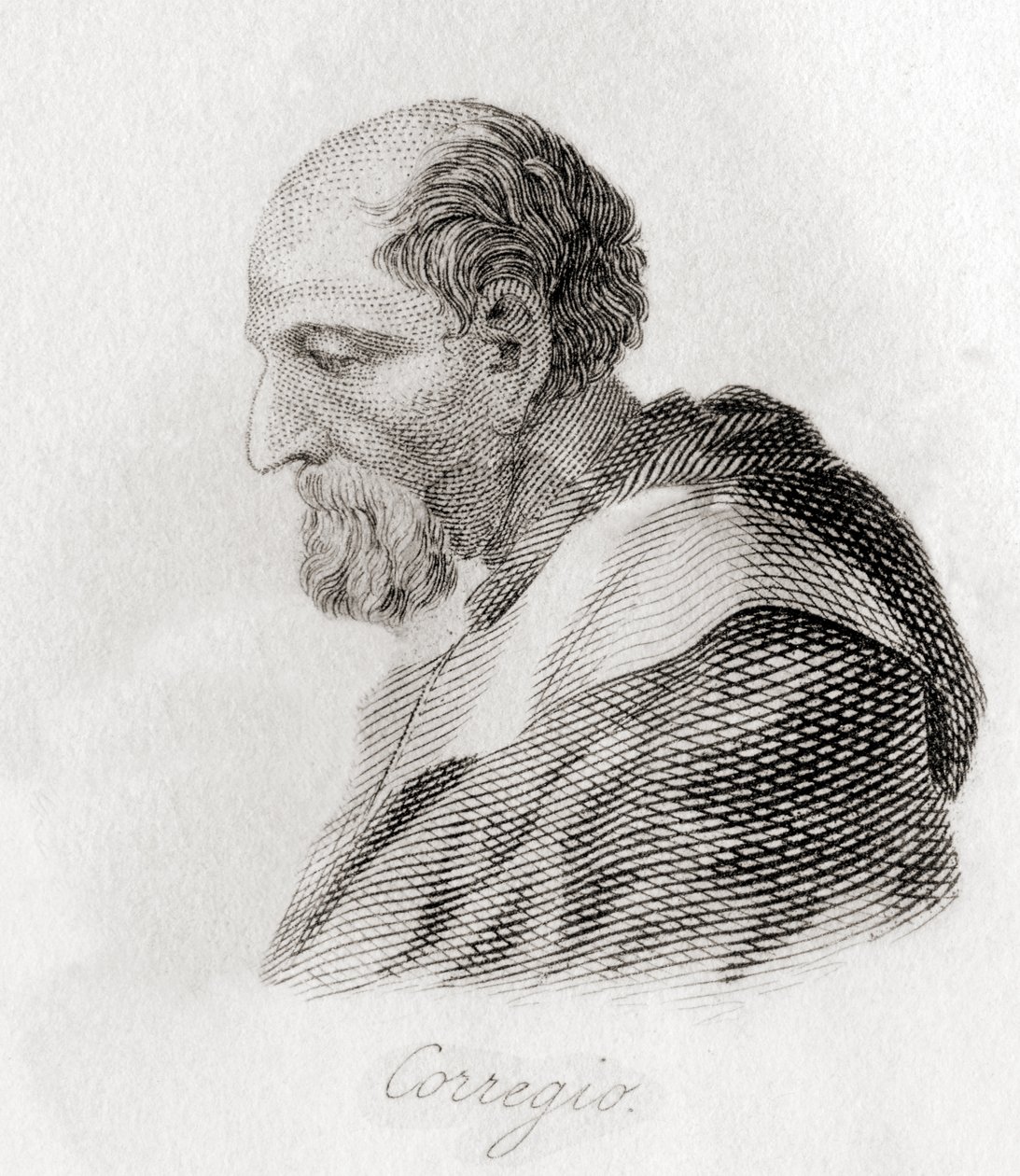 Portrét Antonia Allegri da Correggia od English School